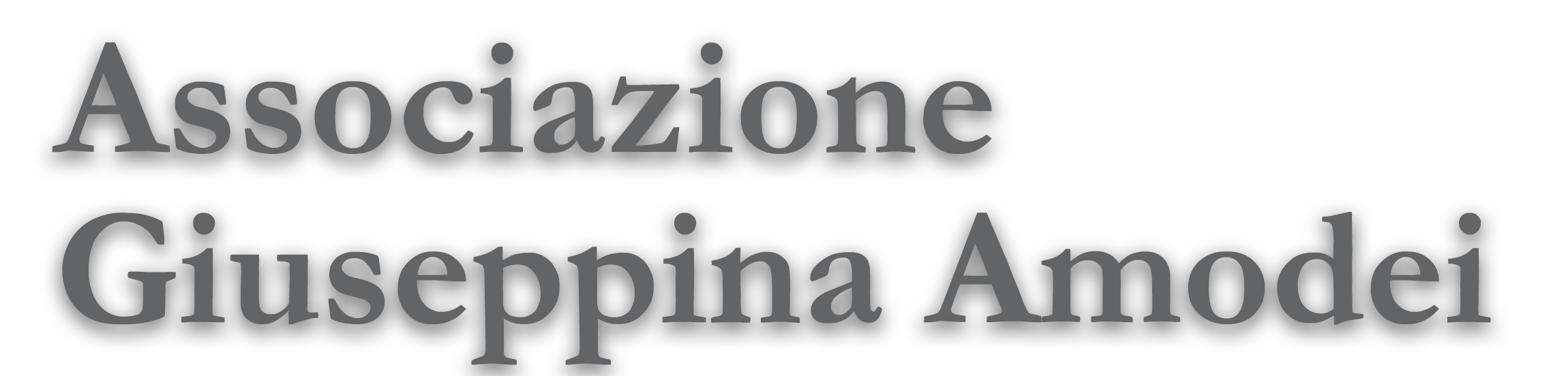 Associazione Giuseppina Amodei